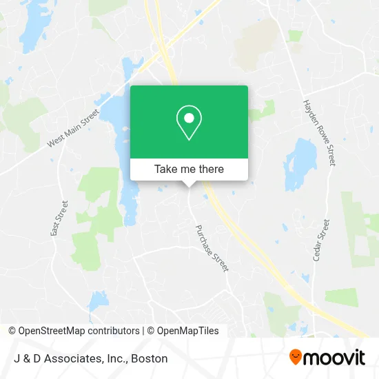 J & D Associates, Inc. map