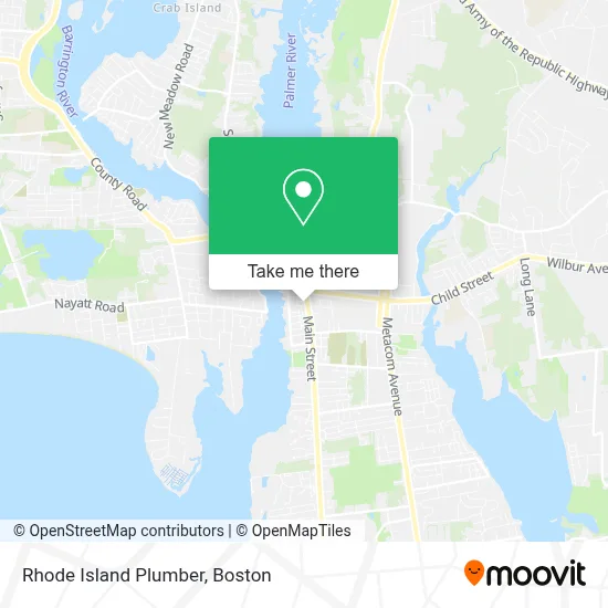 Rhode Island Plumber map