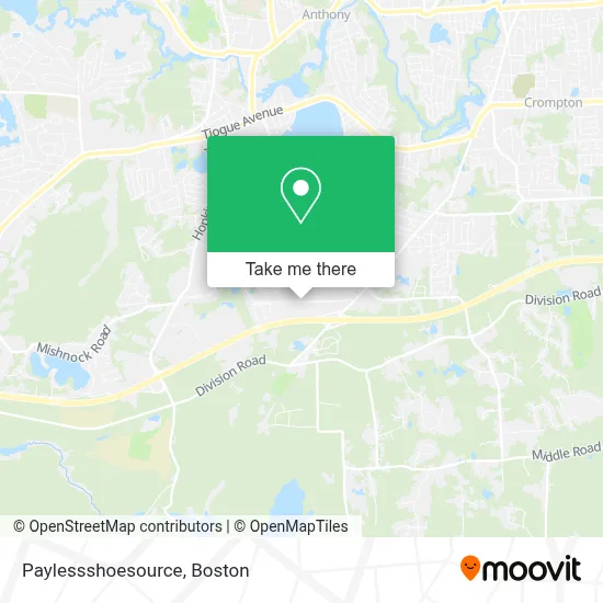 Paylessshoesource map