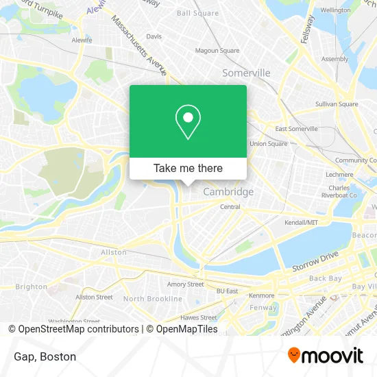 Gap map