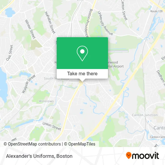 Alexander's Uniforms map