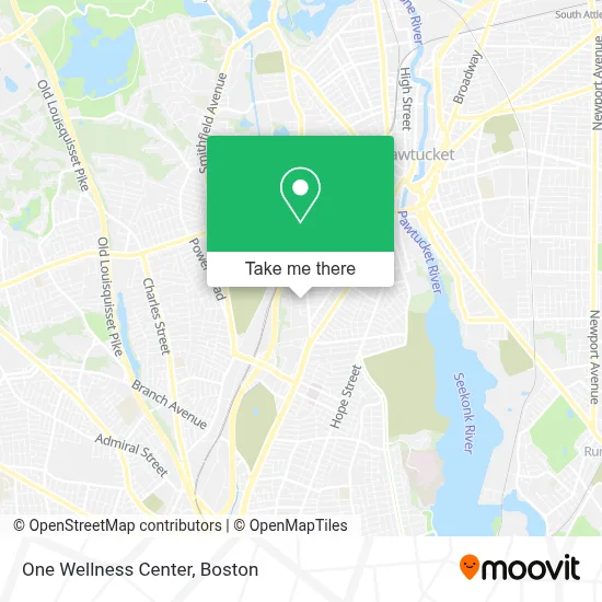 One Wellness Center map