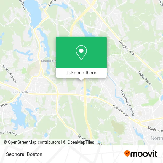 Sephora map