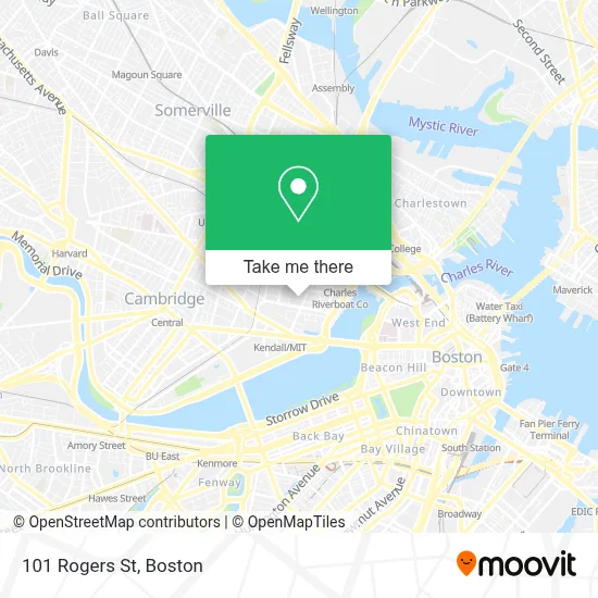 101 Rogers St map