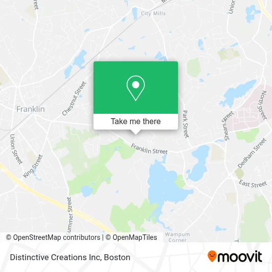 Distinctive Creations Inc map