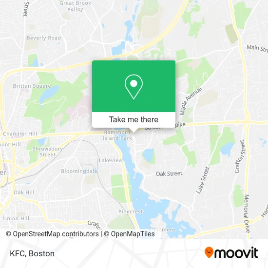 Kfc map