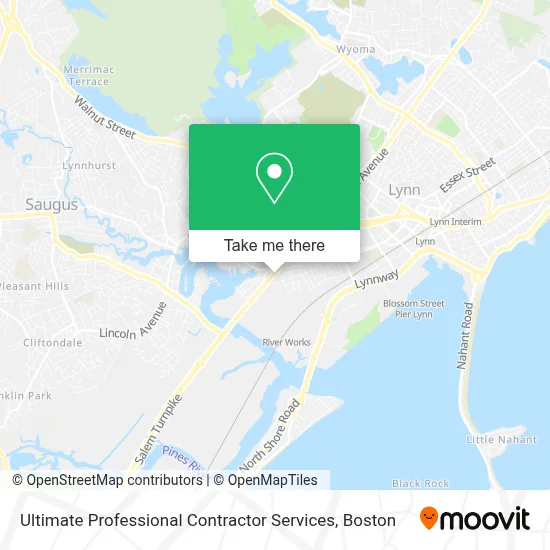 Ultimate Professional Contractor Services map