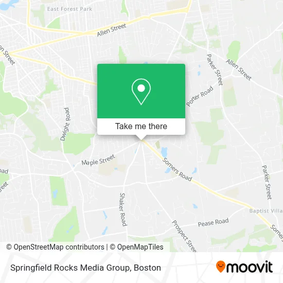 Springfield Rocks Media Group map