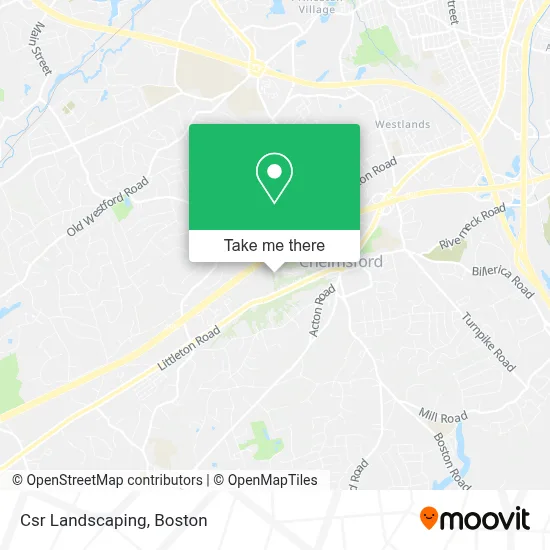 Csr Landscaping map