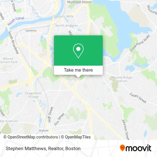Stephen Matthews, Realtor map