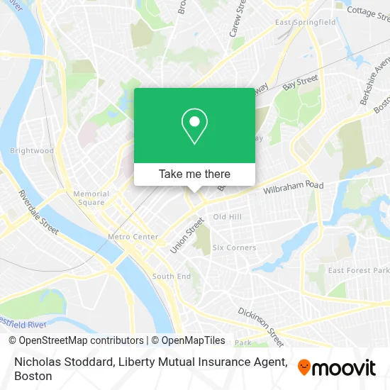 Nicholas Stoddard, Liberty Mutual Insurance Agent map