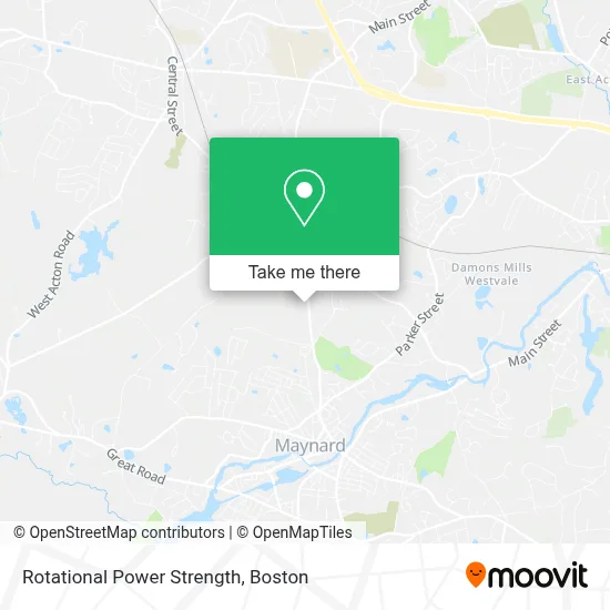 Rotational Power Strength map