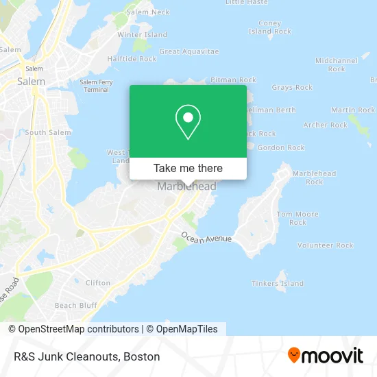 R&S Junk Cleanouts map