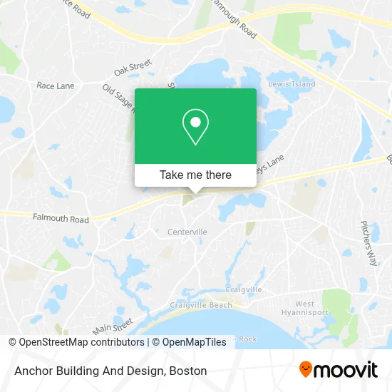 Anchor Building And Design map