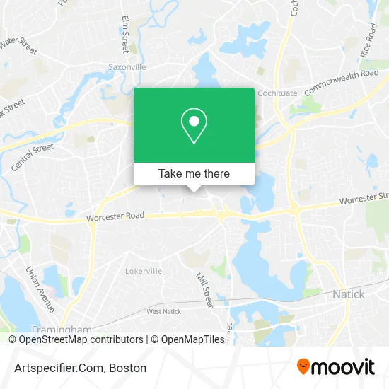 Artspecifier.Com map