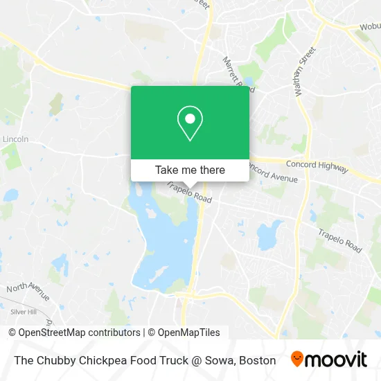 The Chubby Chickpea Food Truck @ Sowa map