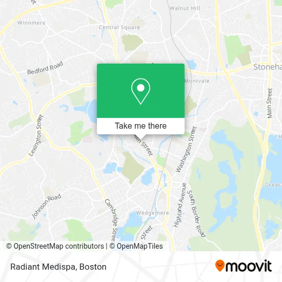 Radiant Medispa map