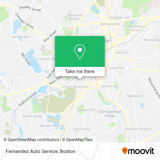 Fernandez Auto Service map