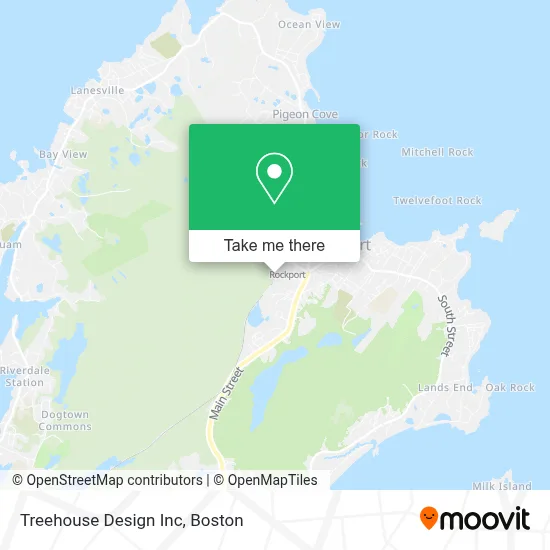 Treehouse Design Inc map