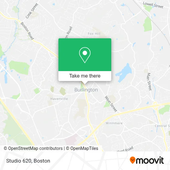 Studio 620 map