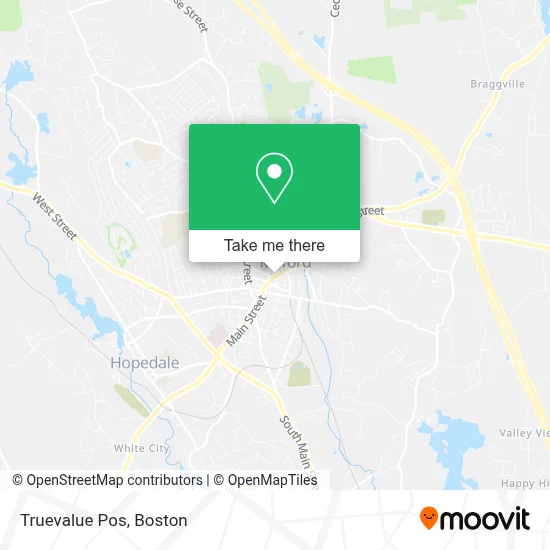 Truevalue Pos map