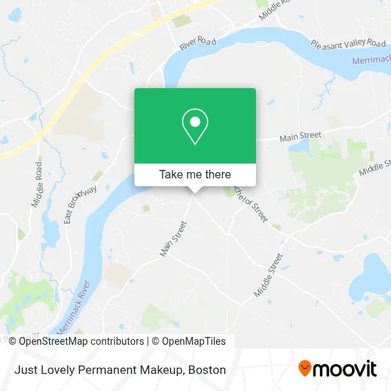 Just Lovely Permanent Makeup map