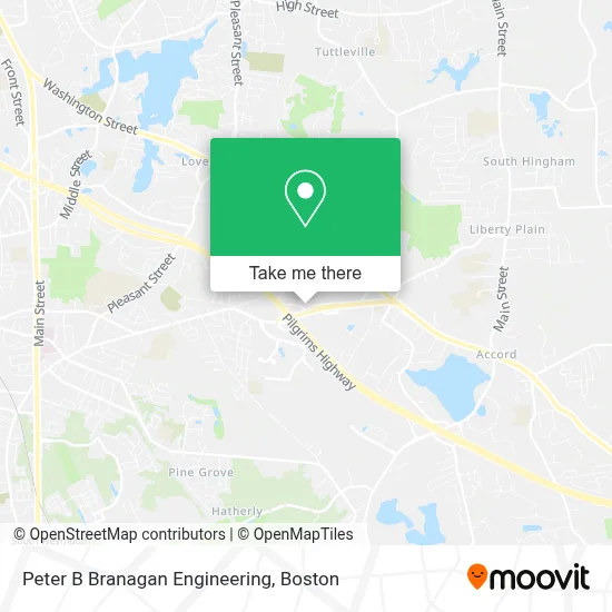 Peter B Branagan Engineering map