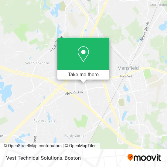 Vest Technical Solutions map