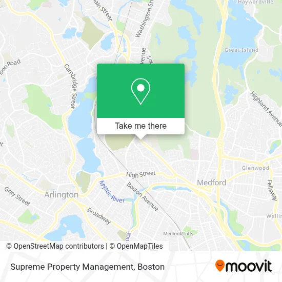 Supreme Property Management map