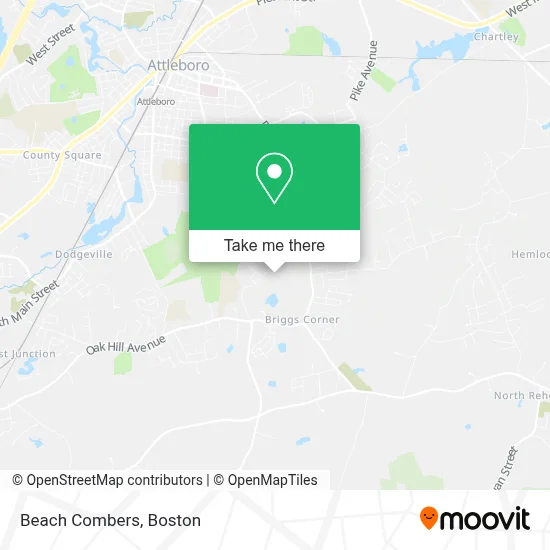 Beach Combers map