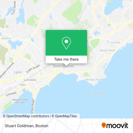 Stuart Goldman map