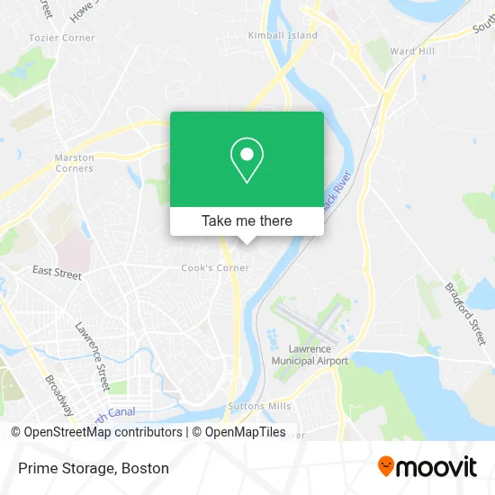 Prime Storage map