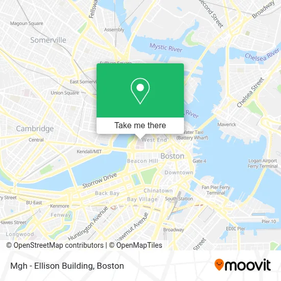 Mgh - Ellison Building map