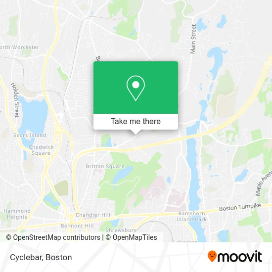 Cyclebar map
