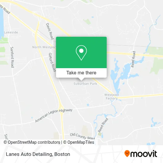 Lanes Auto Detailing map