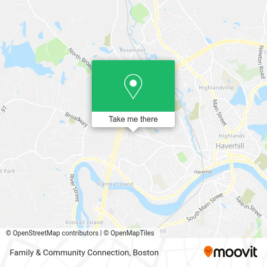 Family & Community Connection map