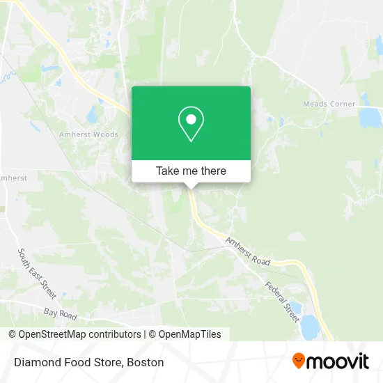 Diamond Food Store map