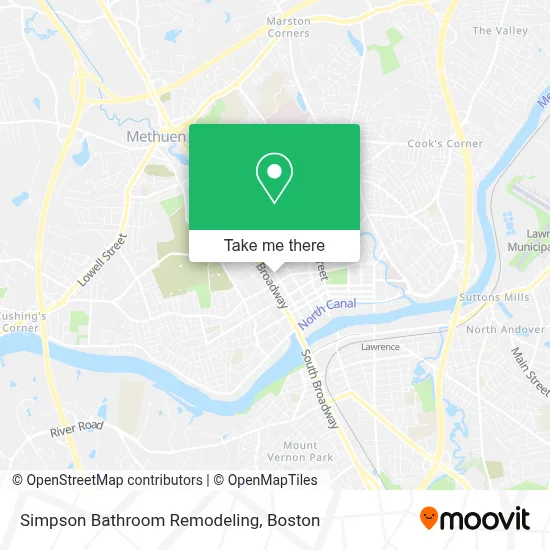 Simpson Bathroom Remodeling map