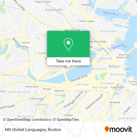 Mit Global Languages map