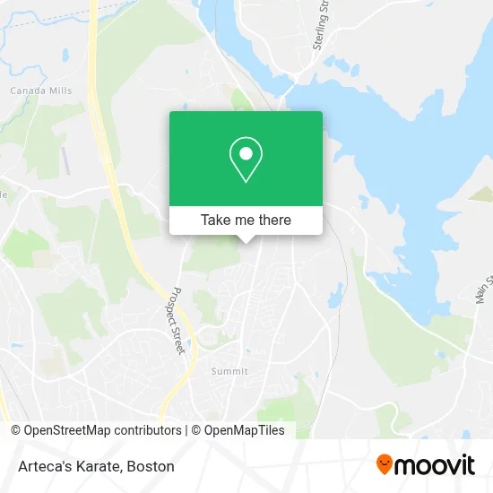 Arteca's Karate map