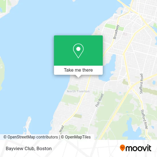 Bayview Club map