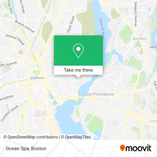 Ocean Spa map