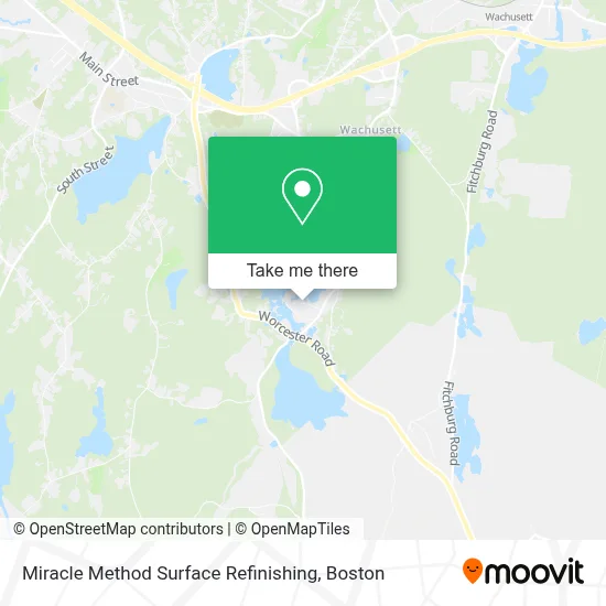 Miracle Method Surface Refinishing map
