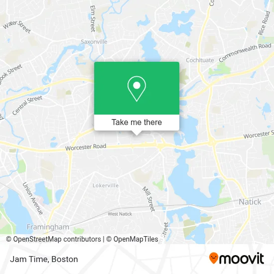 Jam Time map