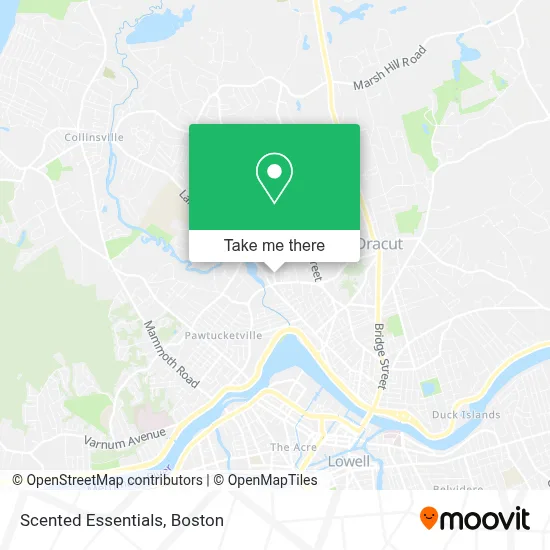 Scented Essentials map