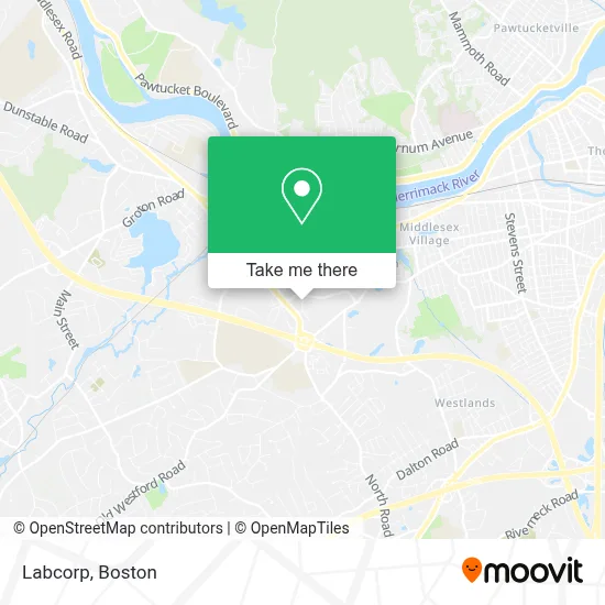 Labcorp map