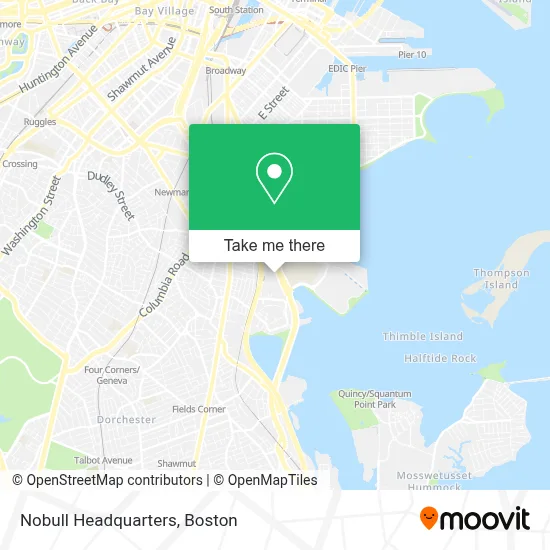 Nobull Headquarters map