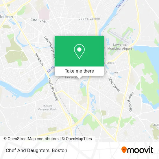 Chef And Daughters map