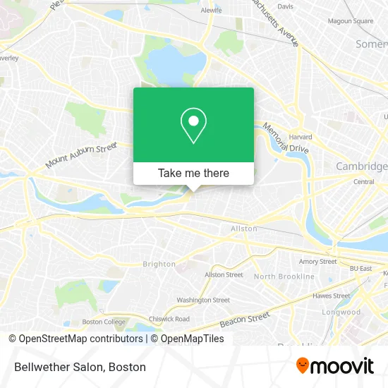 Bellwether Salon map