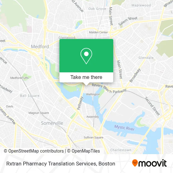 Rxtran Pharmacy Translation Services map